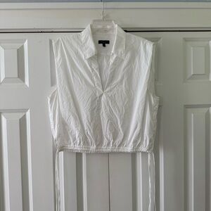 ⭐️ Rag & Bone White Sleeveless Shirt